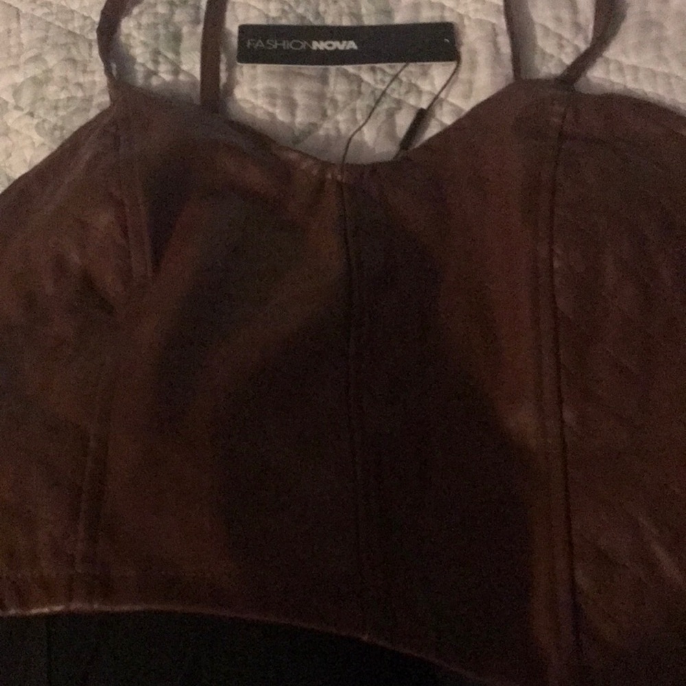 Fashion Nova Brown Women's Top